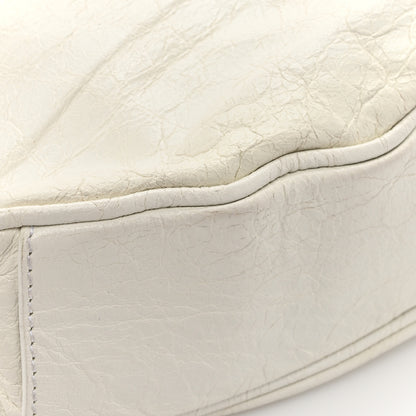 Balenciaga Agneau Arena Le Cagole Shoulder Bag XS Optic White 12 of 18