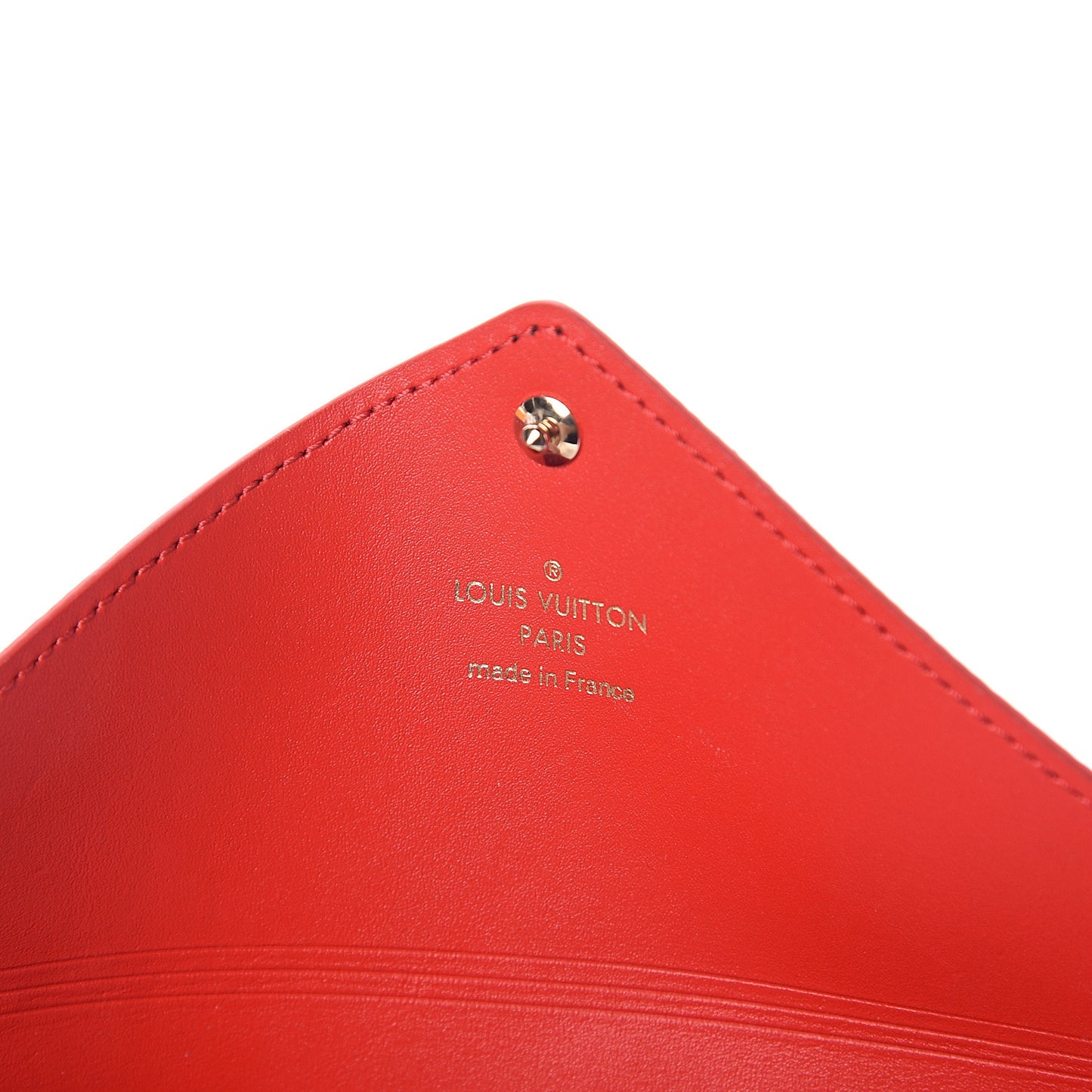 Monogram Medium Kirigami Pochette Insert Coquelicot