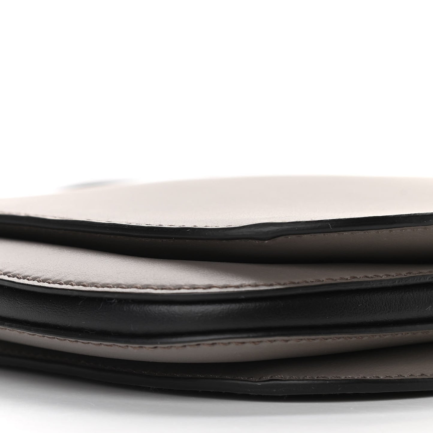 City Calfskin Small Margit Bag Argilla Black
