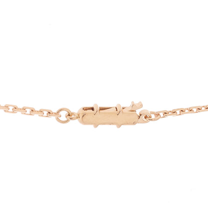 Cartier 18K Pink Gold Diamond LOVE Paved Necklace 5 of 8
