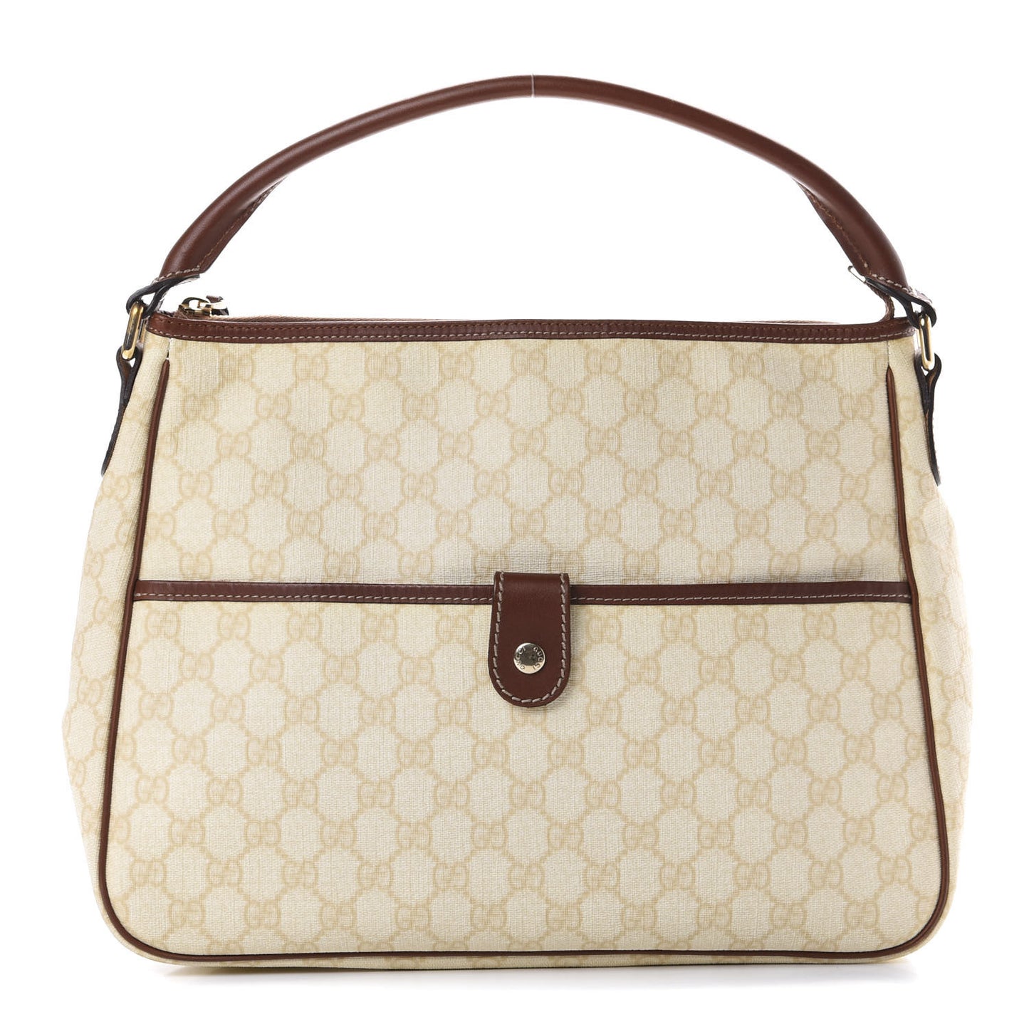GG Plus Monogram Joy Hobo White