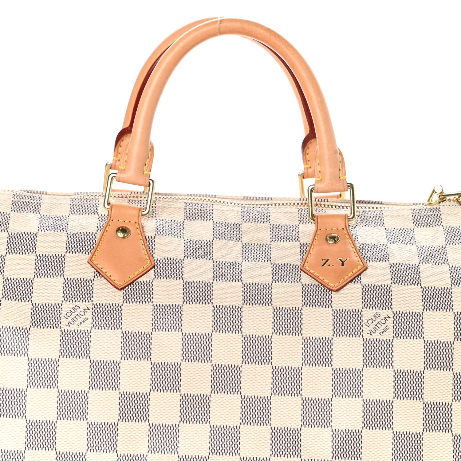 Louis Vuitton Damier Azur Speedy Bandouliere 30 8 of 10