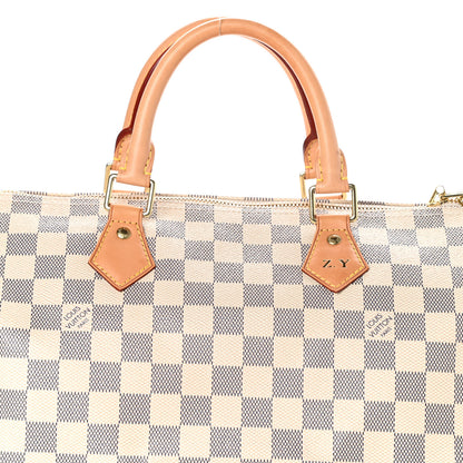 Louis Vuitton Damier Azur Speedy Bandouliere 30 8 of 10