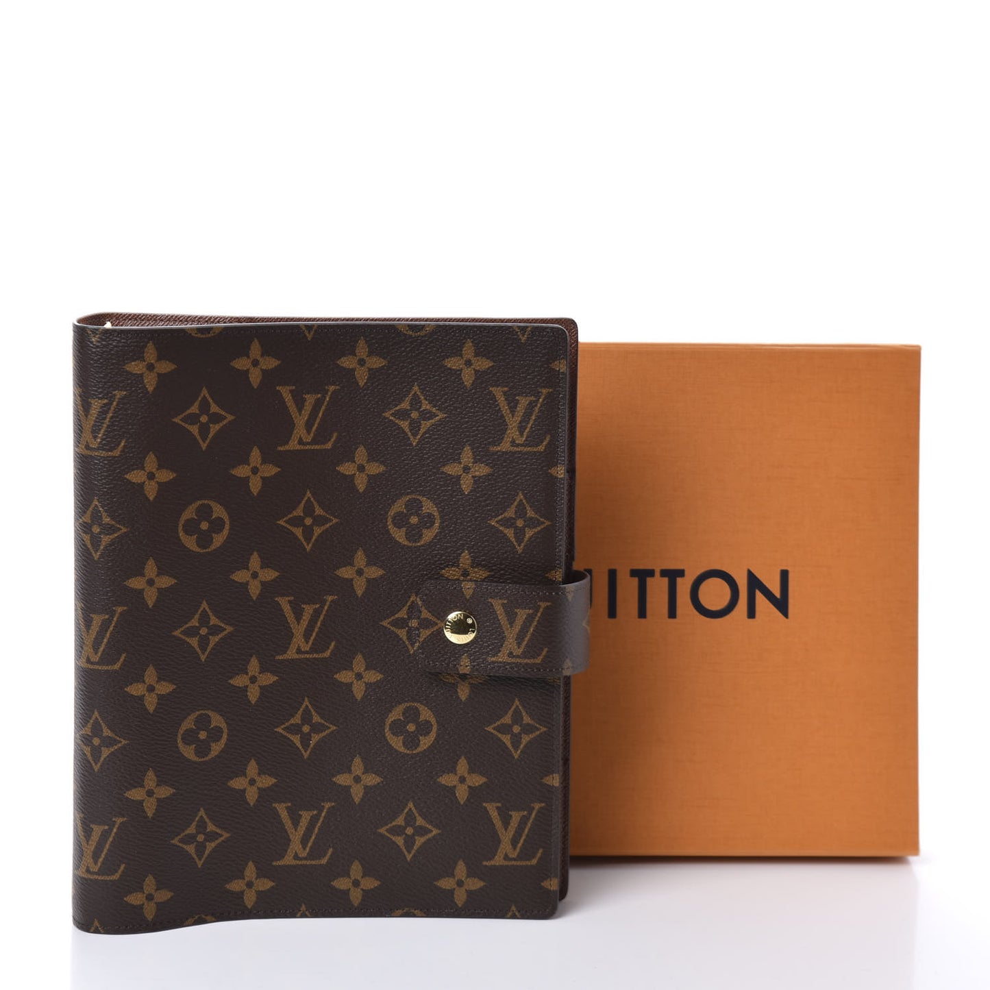 Monogram Large Ring Agenda Cover