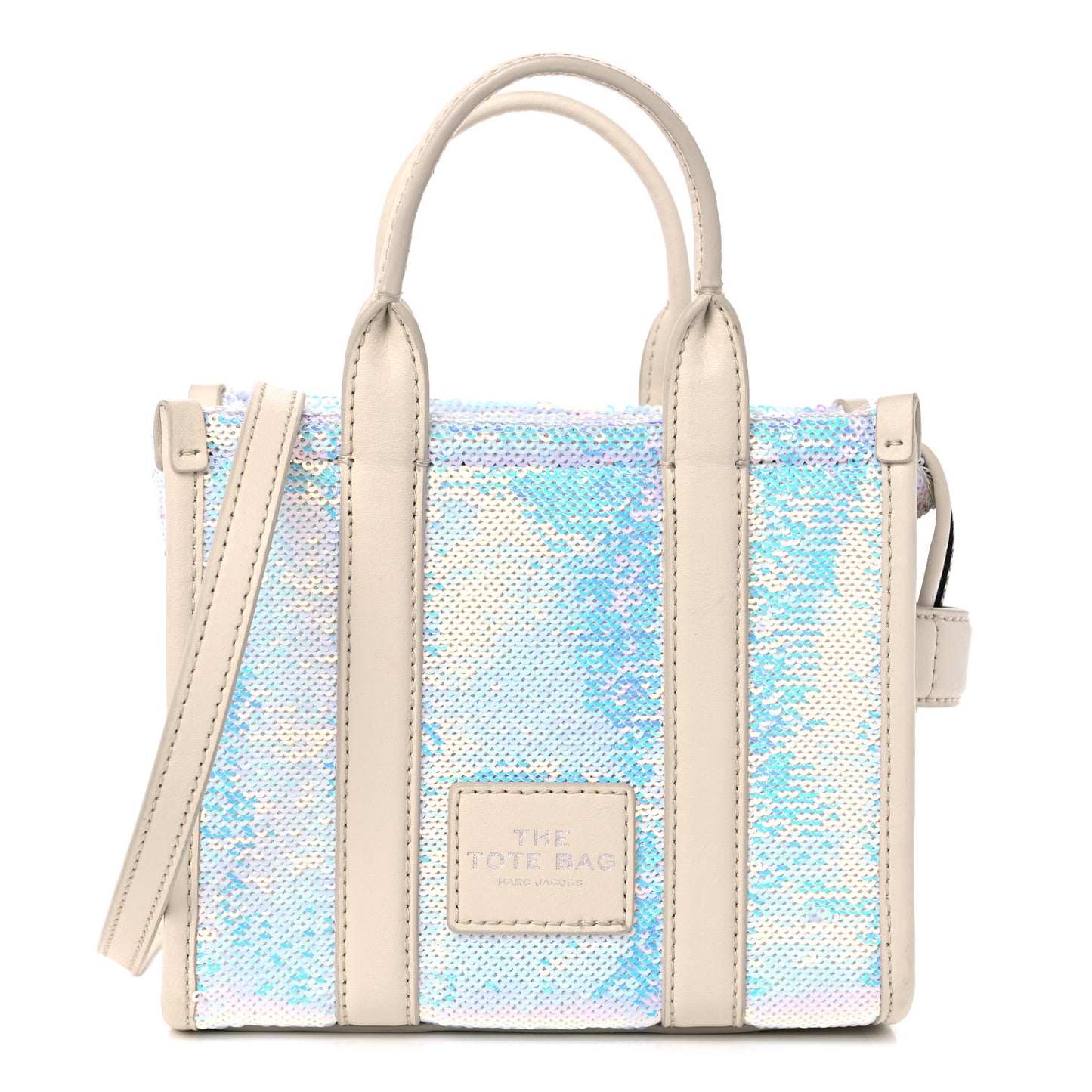 Sequin Mini The Tote Bag Iridescent