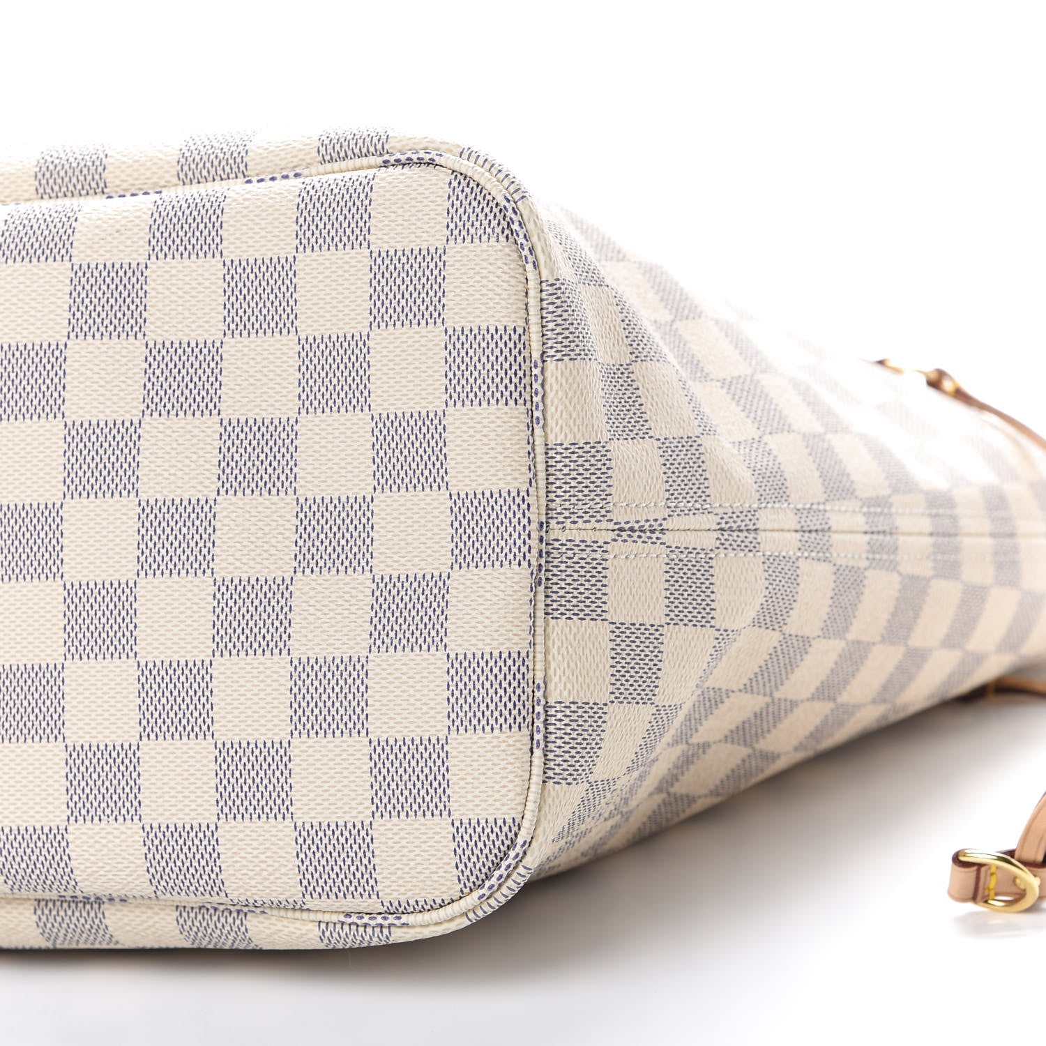 Louis Vuitton Damier Azur Neo Neverfull MM Rose Ballerine 9 of 10