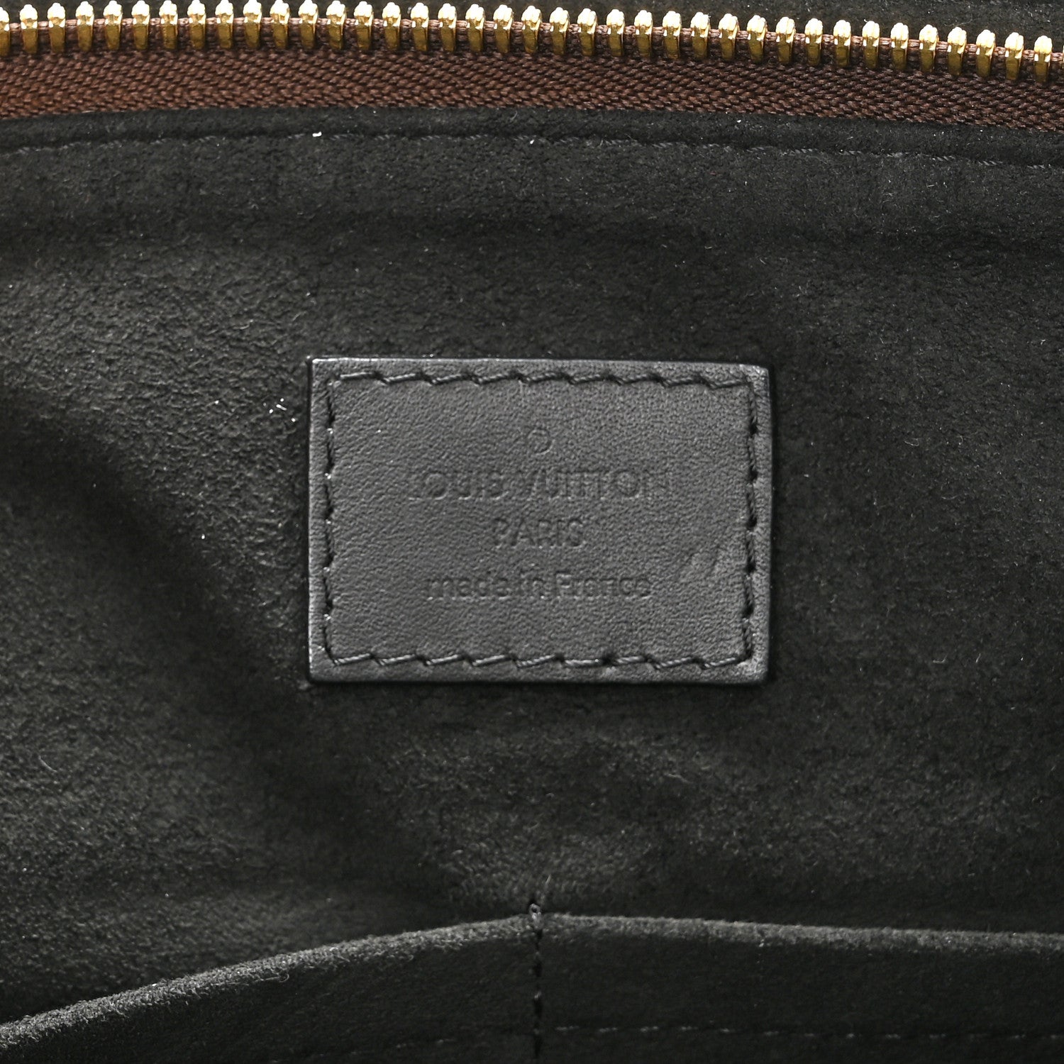 Louis Vuitton Monogram Flower Zipped Tote PM Black 6 of 9