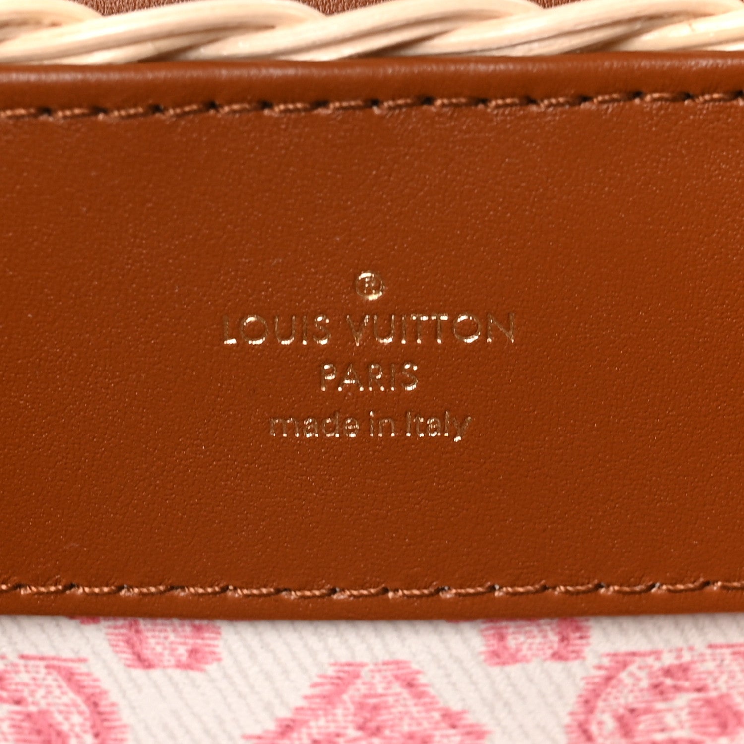 Louis Vuitton Rattan Calfskin Capucines BB Tan 6 of 10