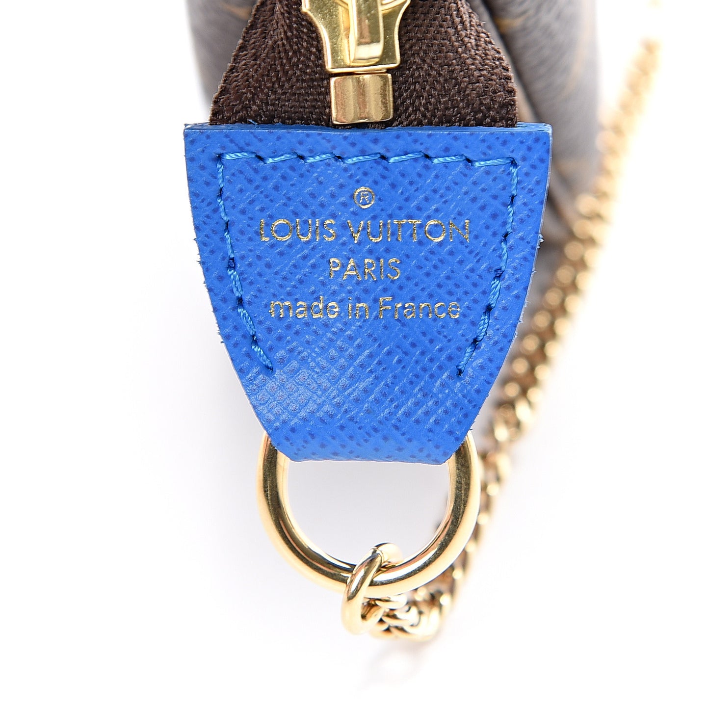 Monogram 2019 Christmas Animation Mini Venice Pochette Accessories Blue