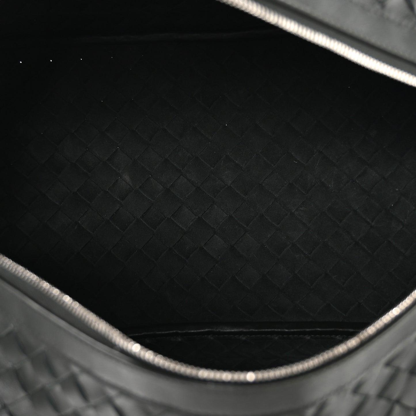 Nappa Intrecciato Duffle Bag Dark Green