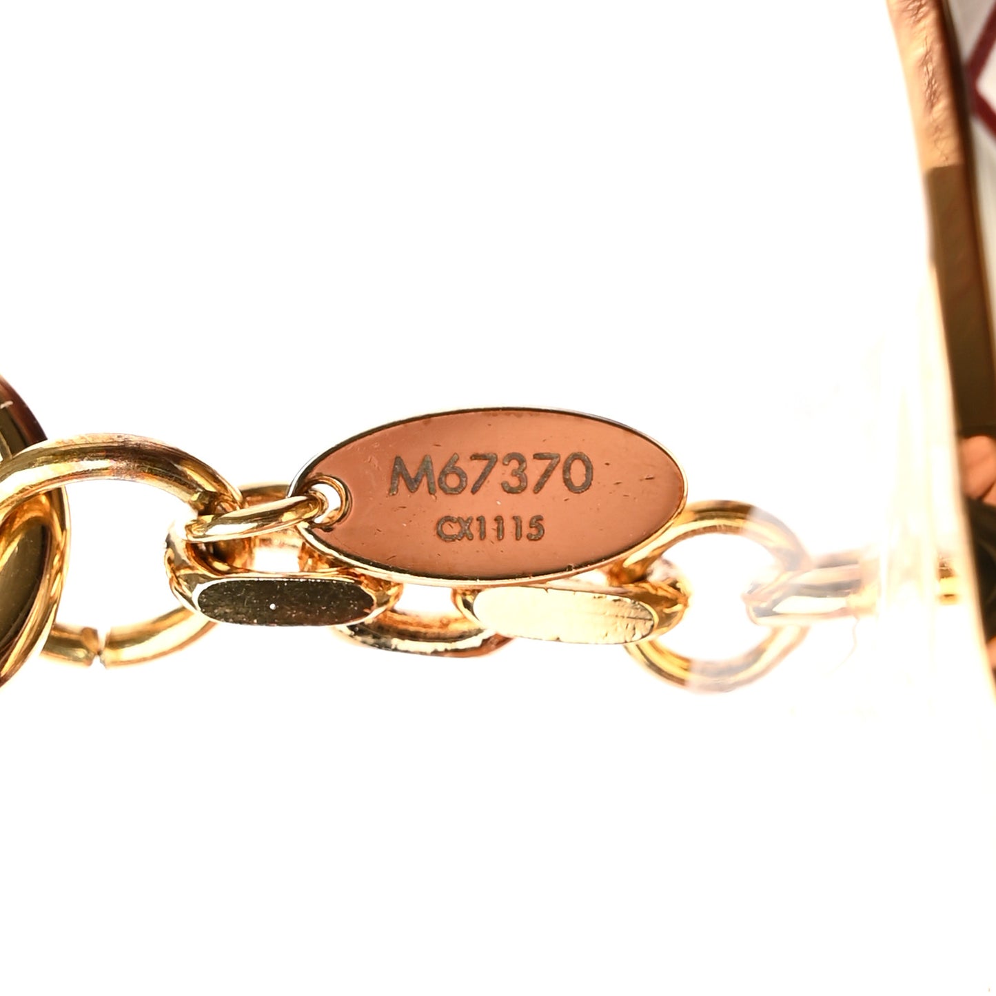 Fox Fur Fuzzy V Bag Charm Amarante