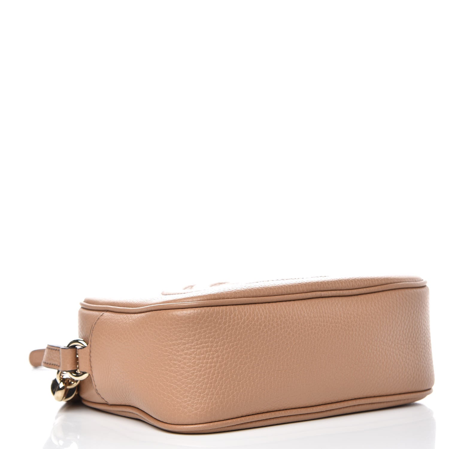 Gucci Pebbled Calfskin Small Soho Disco Bag Camelia 4 of 9