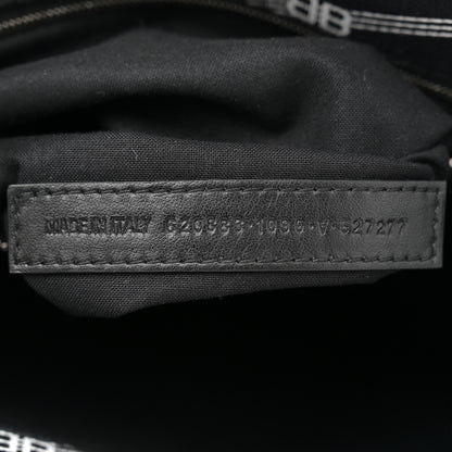 Balenciaga Canvas BB Monogram Sharp Tote Black 7 of 12