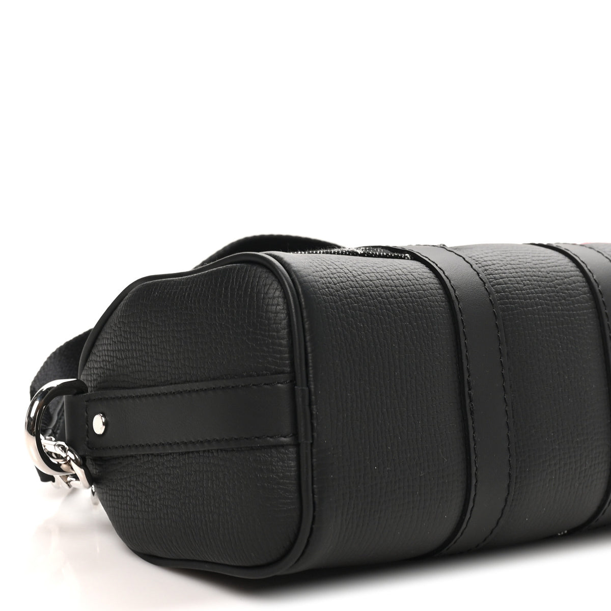 X NIGO Taurillon Monogram Denim Drip Keepall XS Black