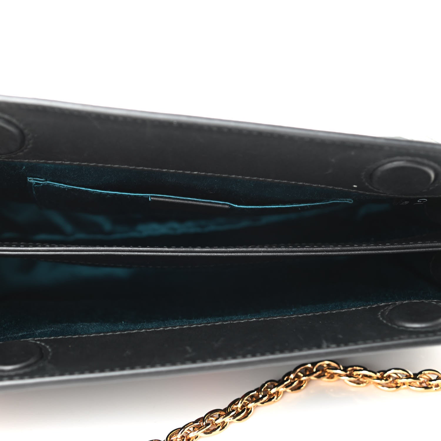 Gucci Suede Patent GG Web Small Ophidia Chain Shoulder Bag Black 5 of 11