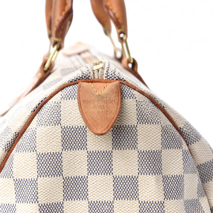 Louis Vuitton Damier Azur Speedy 30 8 of 11
