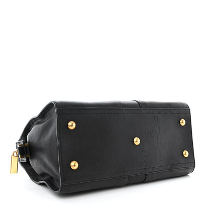 Saint Laurent Sheepskin Small Cabas ChYc Black 4 of 10