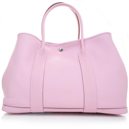 Hermes Buffalo Leather Garden Party Tote 36 5P Pink 1 of 10