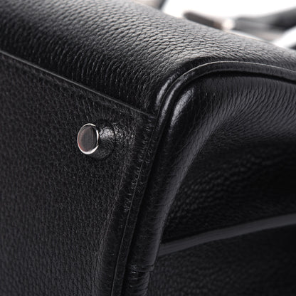 Gucci Grainy Calfskin Small Zumi Top Handle Bag Black 14 of 16