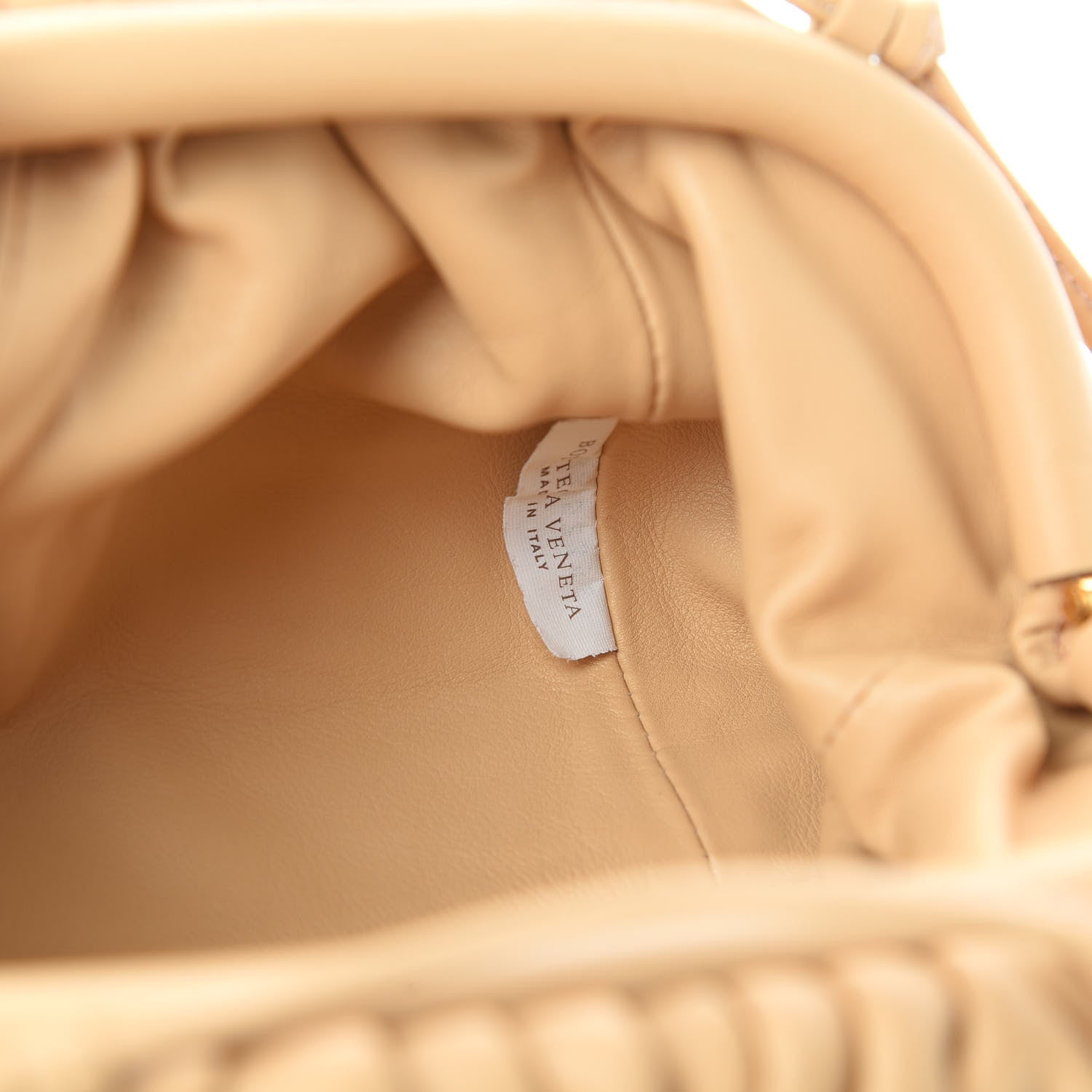 Bottega Veneta Butter Calfskin The Mini Pouch Nude 7 of 11