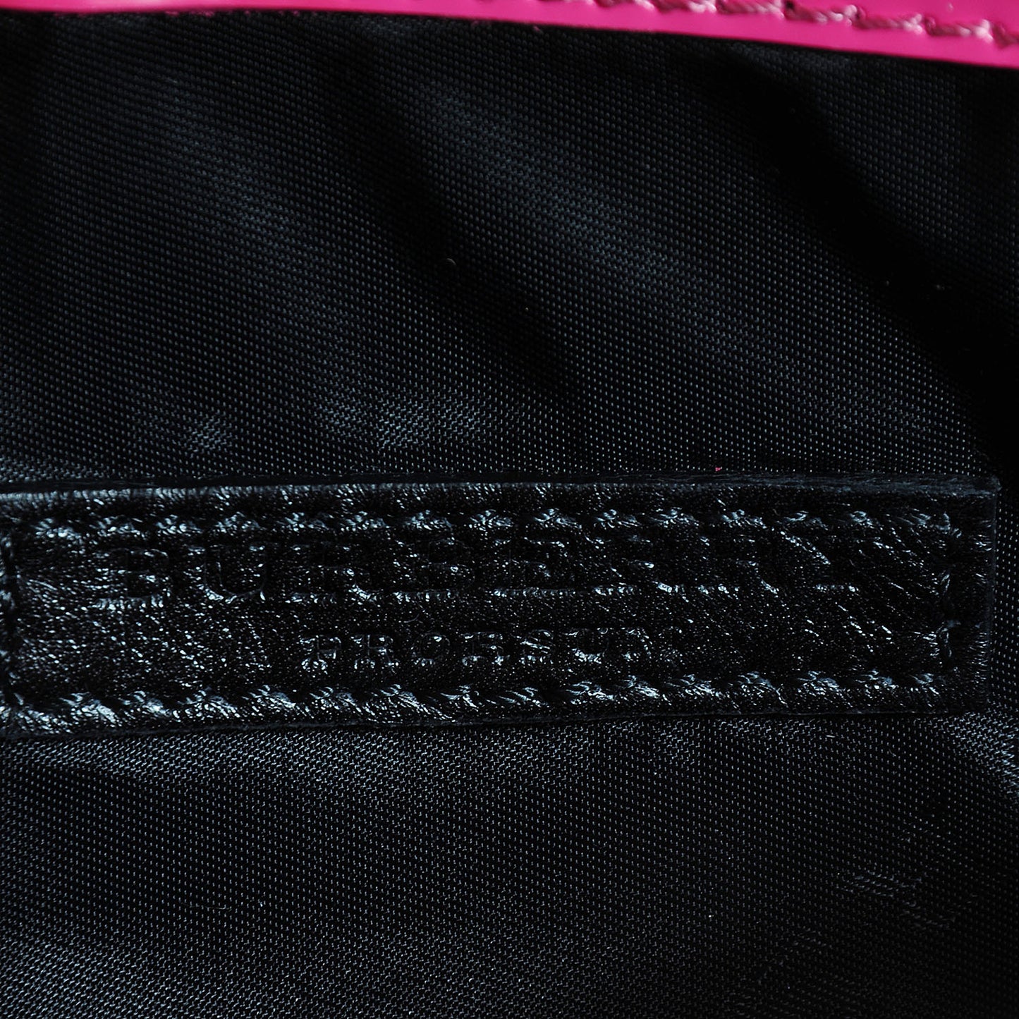 Patent Bridle Calfskin Parmoor Clutch Bag Pink