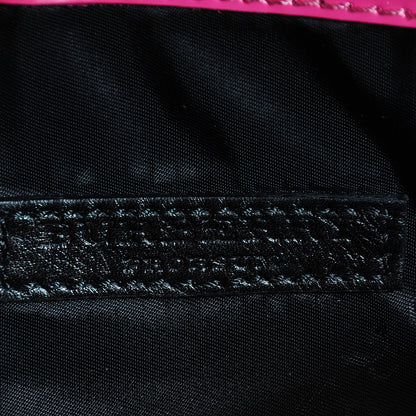 Burberry Patent Bridle Calfskin Parmoor Clutch Bag Pink 14 of 15