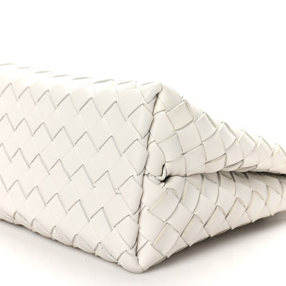 Bottega Veneta Nappa Intrecciato Small Andiamo Shoulder Bag White 9 of 9