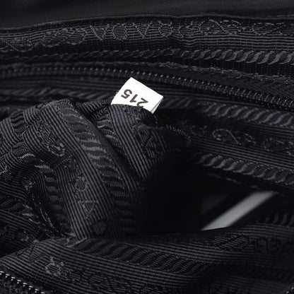 Prada Tessuto Nylon Vela Saffiano Large Backpack Black 8 of 11