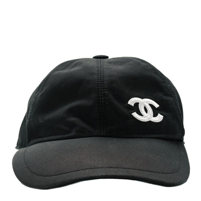 Chanel Cotton CC Cap Hat Black 2 of 8