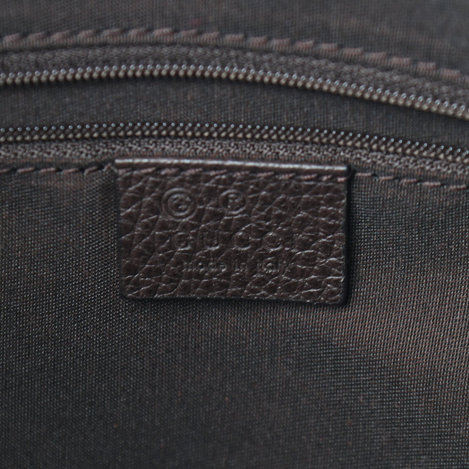 Gucci Crystal Monogram Medium Princy Tote Dark Brown 5 of 8