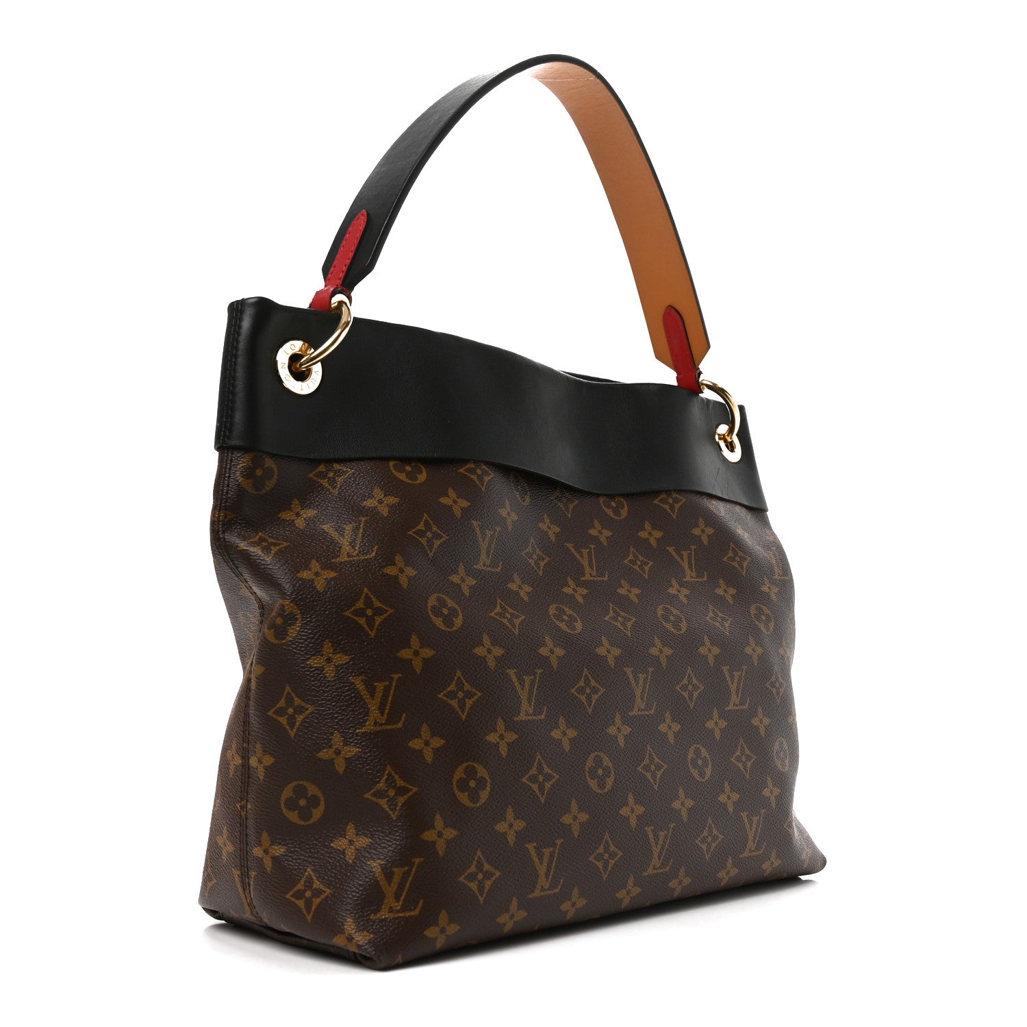 Louis Vuitton Monogram Tuileries Hobo Black 3 of 9