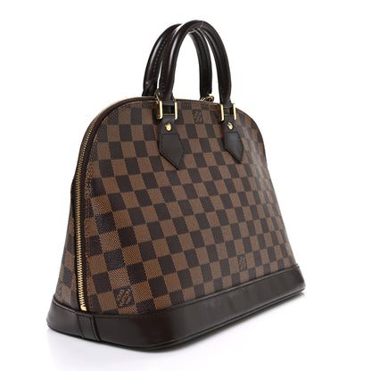 Louis Vuitton Damier Ebene Alma PM 3 of 10