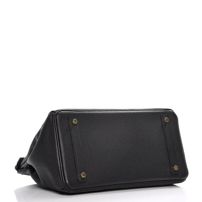 Hermes Togo Birkin 30 Black 5 of 31