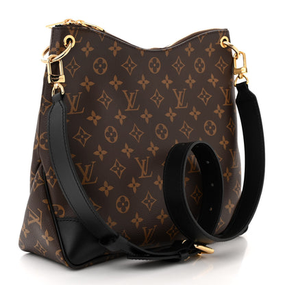 Louis Vuitton Monogram Odeon MM Black 3 of 9