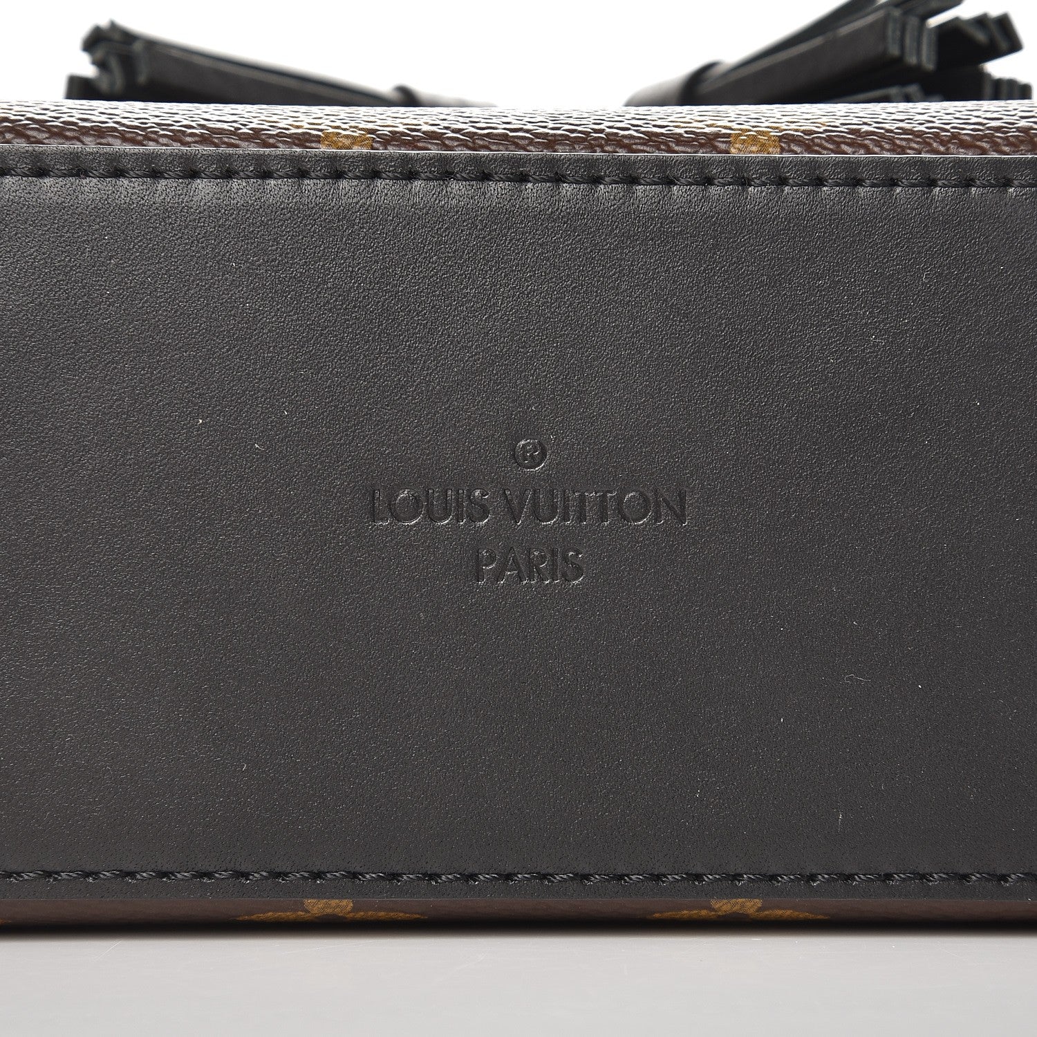 Louis Vuitton Monogram Saintonge Black 7 of 8