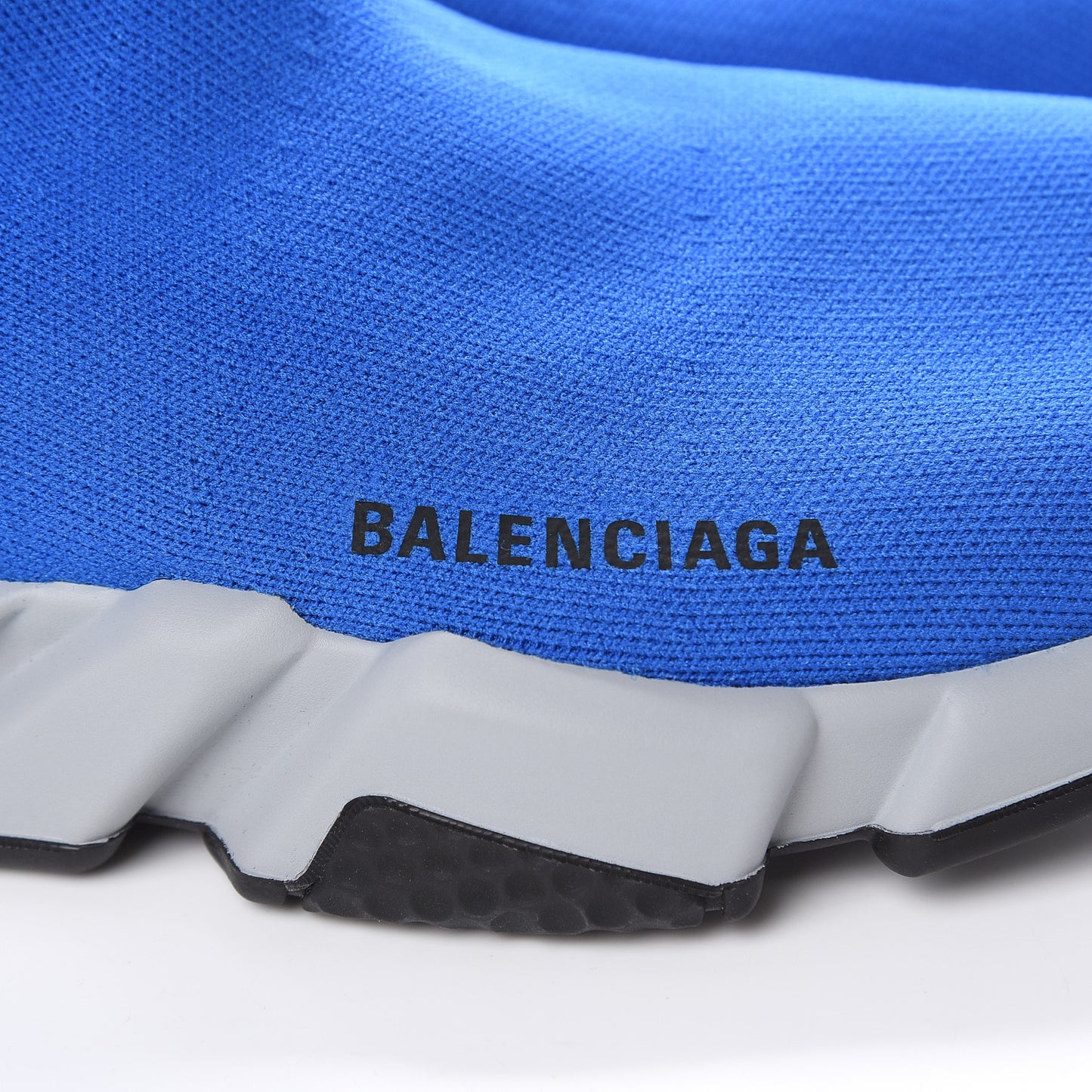 Neoprene Knit Mens Speed Sneakers 40 Bleu