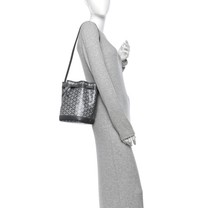 Goyard Goyardine Petit Flot Bucket Bag PM Grey 2 of 9