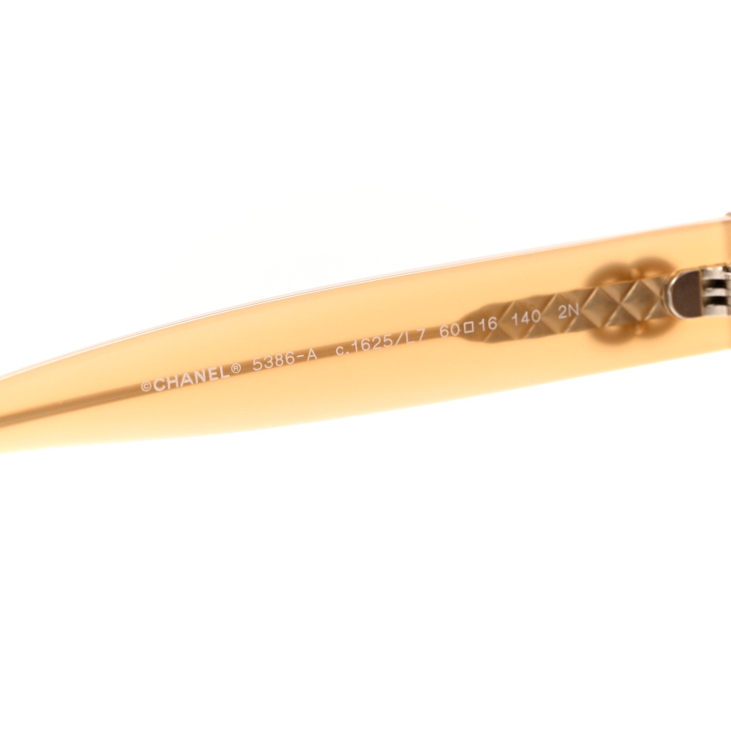 Chanel Acetate Butterfly CC Sunglasses 5386-A Brown 5 of 7