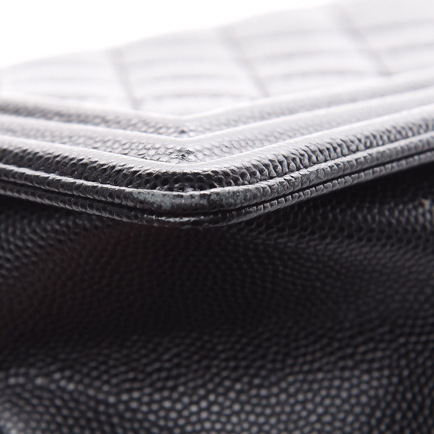 Chanel Caviar Quilted Medium Boy Flap Black 14 of 15