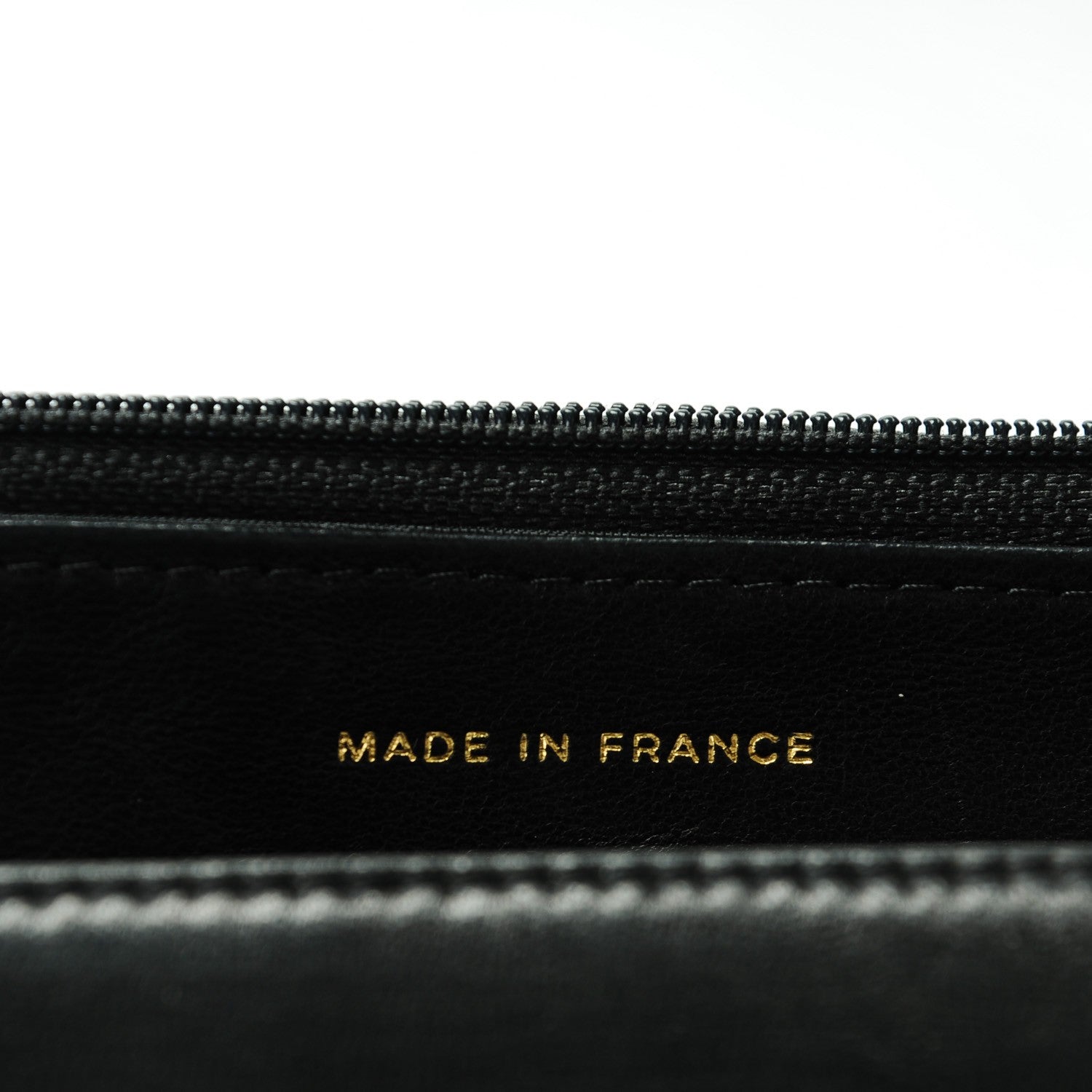 Chanel Caviar Timeless CC Wallet On Chain WOC Black 7 of 8