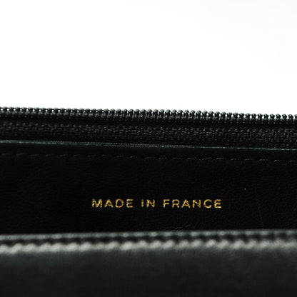 Chanel Caviar Timeless CC Wallet On Chain WOC Black 7 of 8
