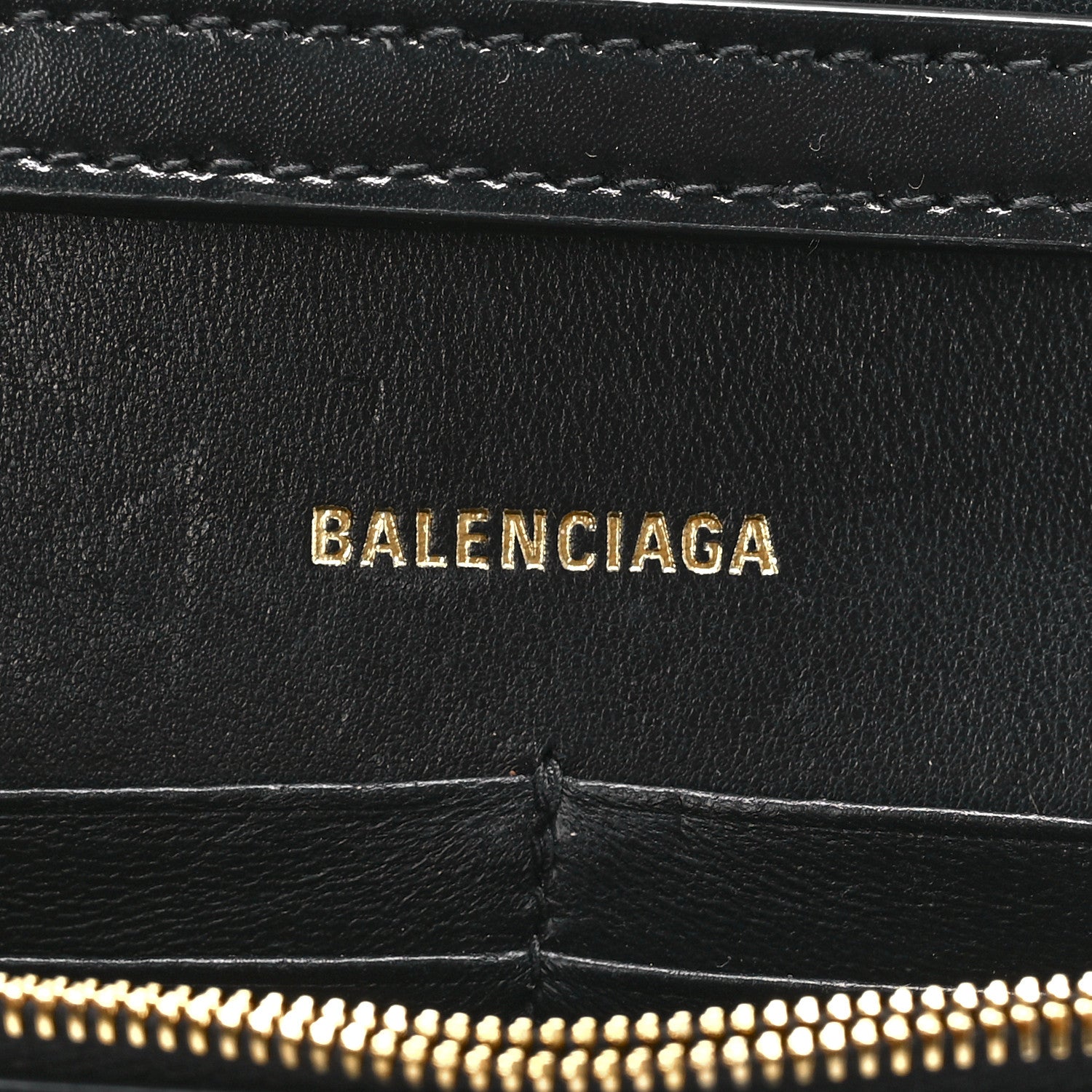 Balenciaga Shiny Box Calfskin Hourglass Chain Bag Black 6 of 12