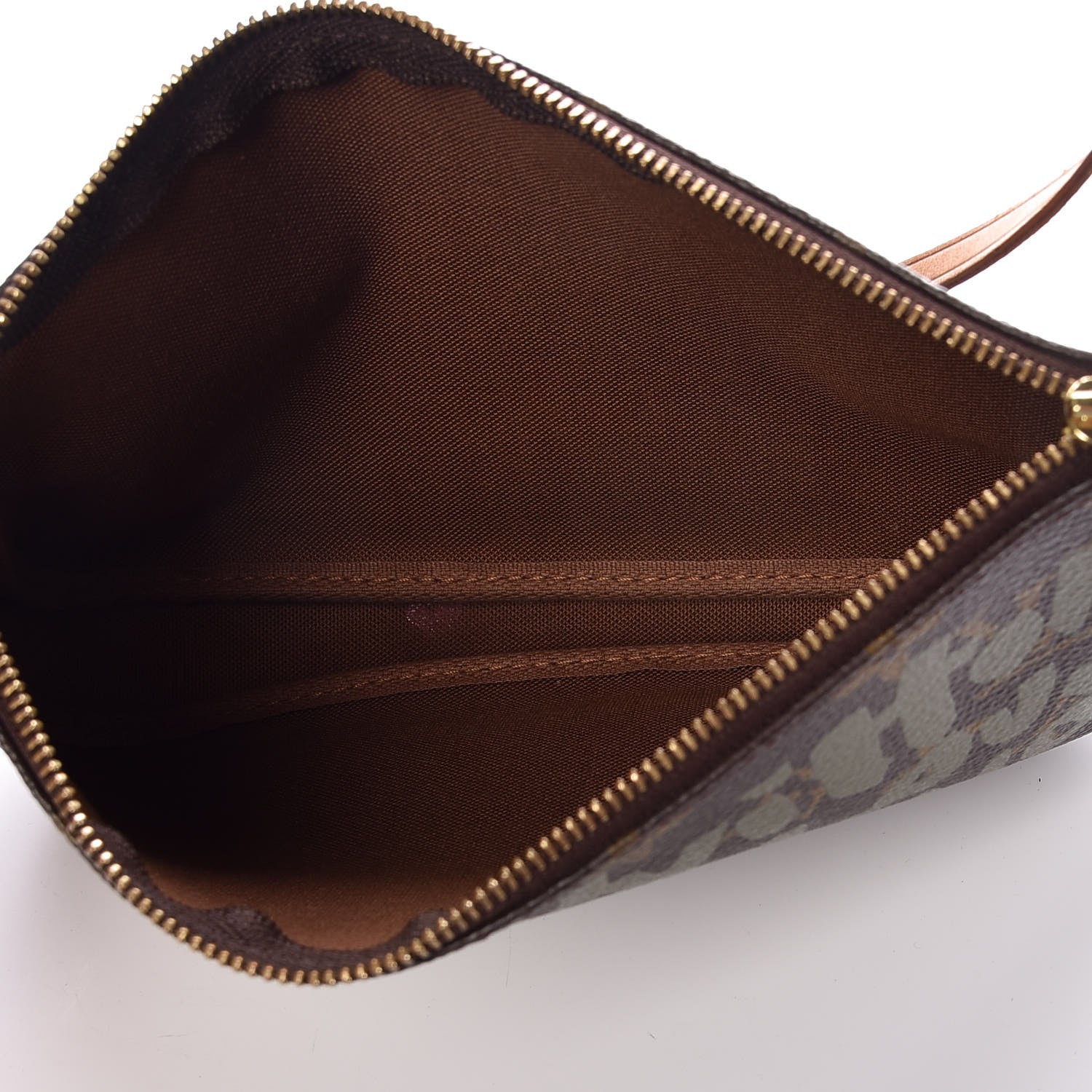 Louis Vuitton Monogram Graffiti Pochette Accessories Kaki 5 of 11