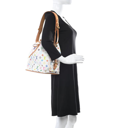Louis Vuitton Monogram Multicolor Petit Noe White 2 of 7