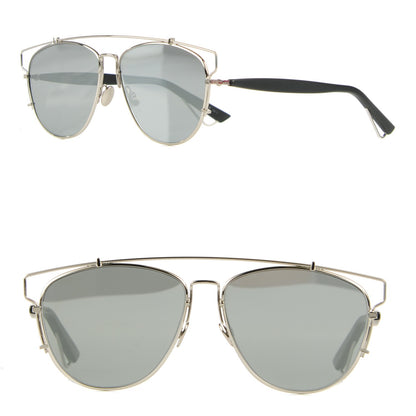 Christian Dior Mirrored Technologic Sunglasses 84J0T Blue Silver 1 of 8