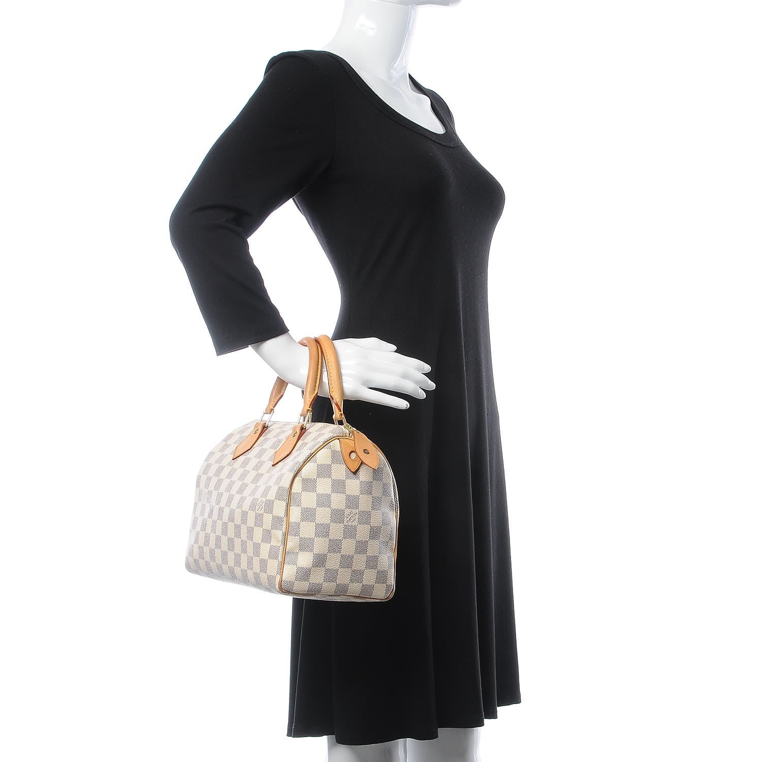 Louis Vuitton Damier Azur Speedy 25 2 of 11