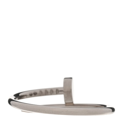 Cartier 18K White Gold Small Juste Un Clou Ring 62 10 3 of 5