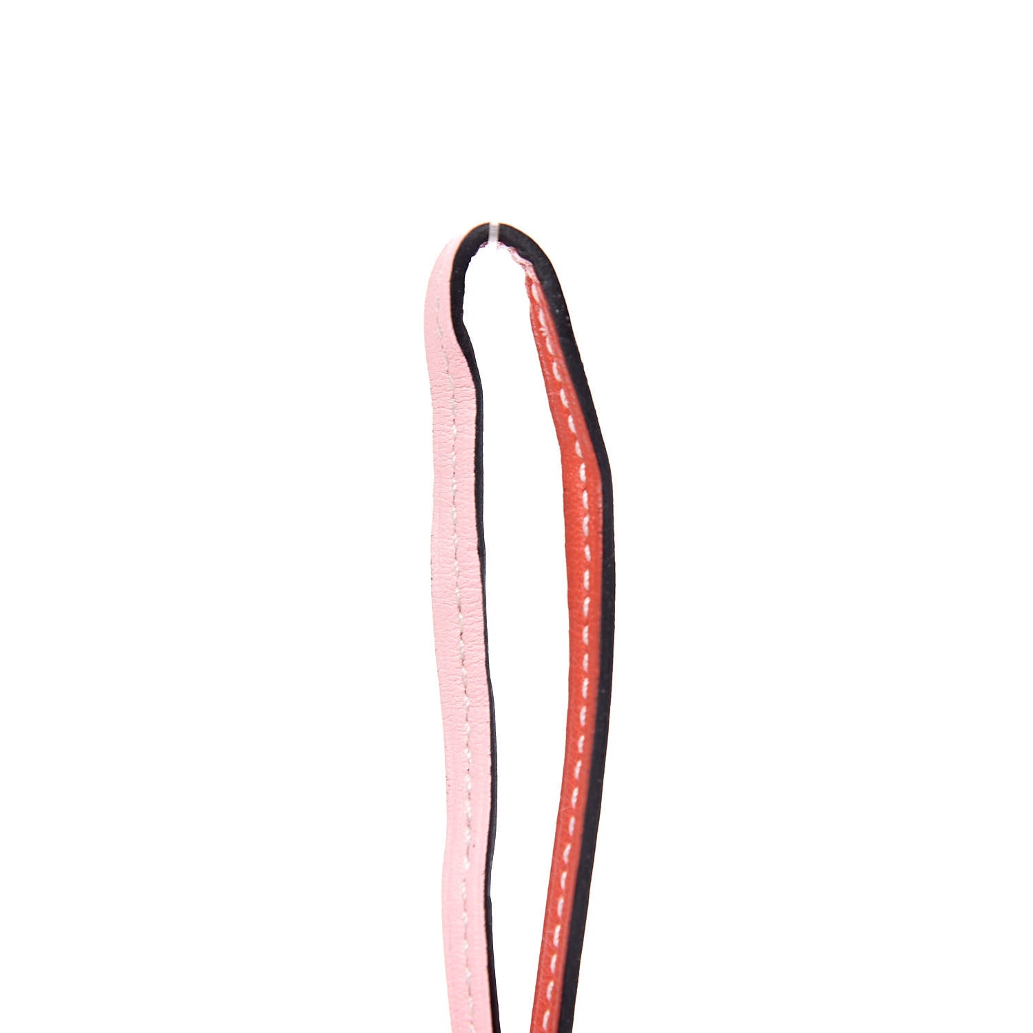 Hermes Swift Paddock Horseshoe Bag Charm Rose Sakura Vermillion 3 of 4