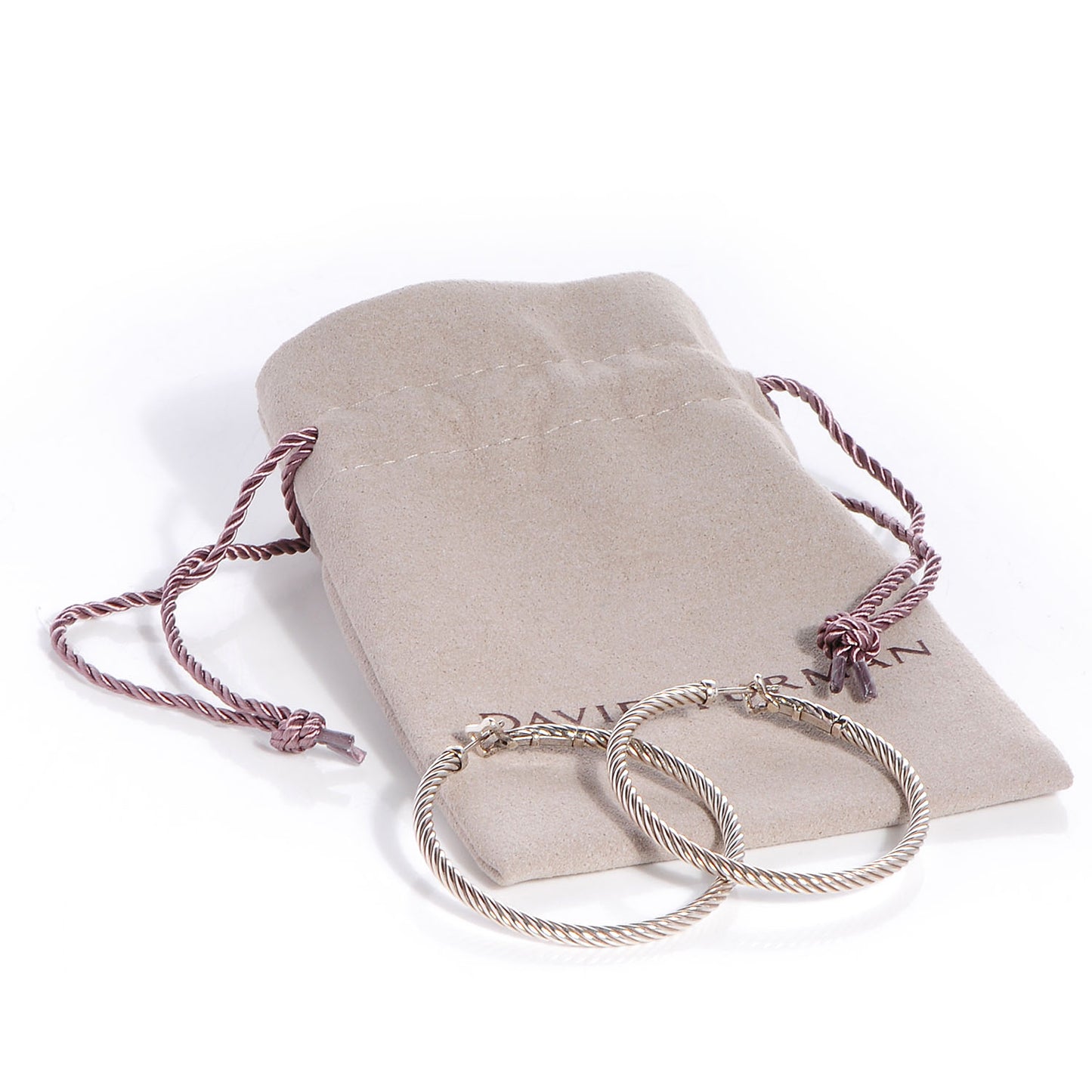 Sterling Silver Cable Classics Extra Large Hoop Earrings