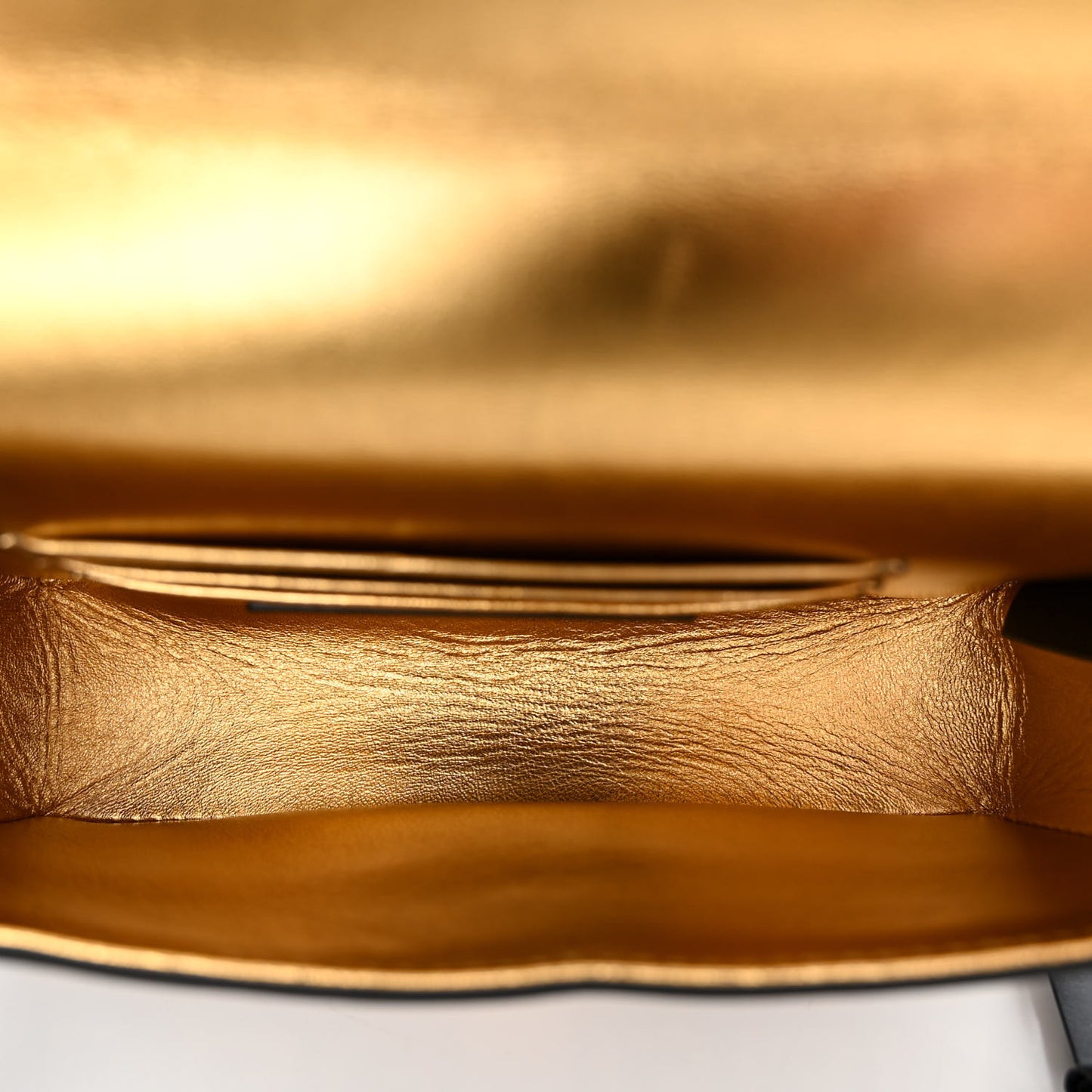 X VERSACE Calfskin Fendace FF Baguette Black